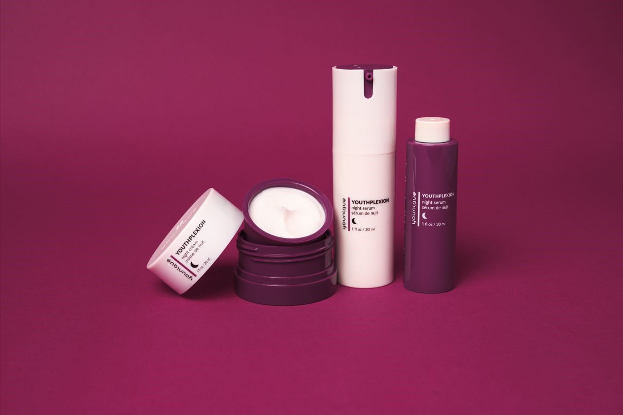 Younique Youthplexion Nachtcreme und Serum Glowplexion Nachfülbar