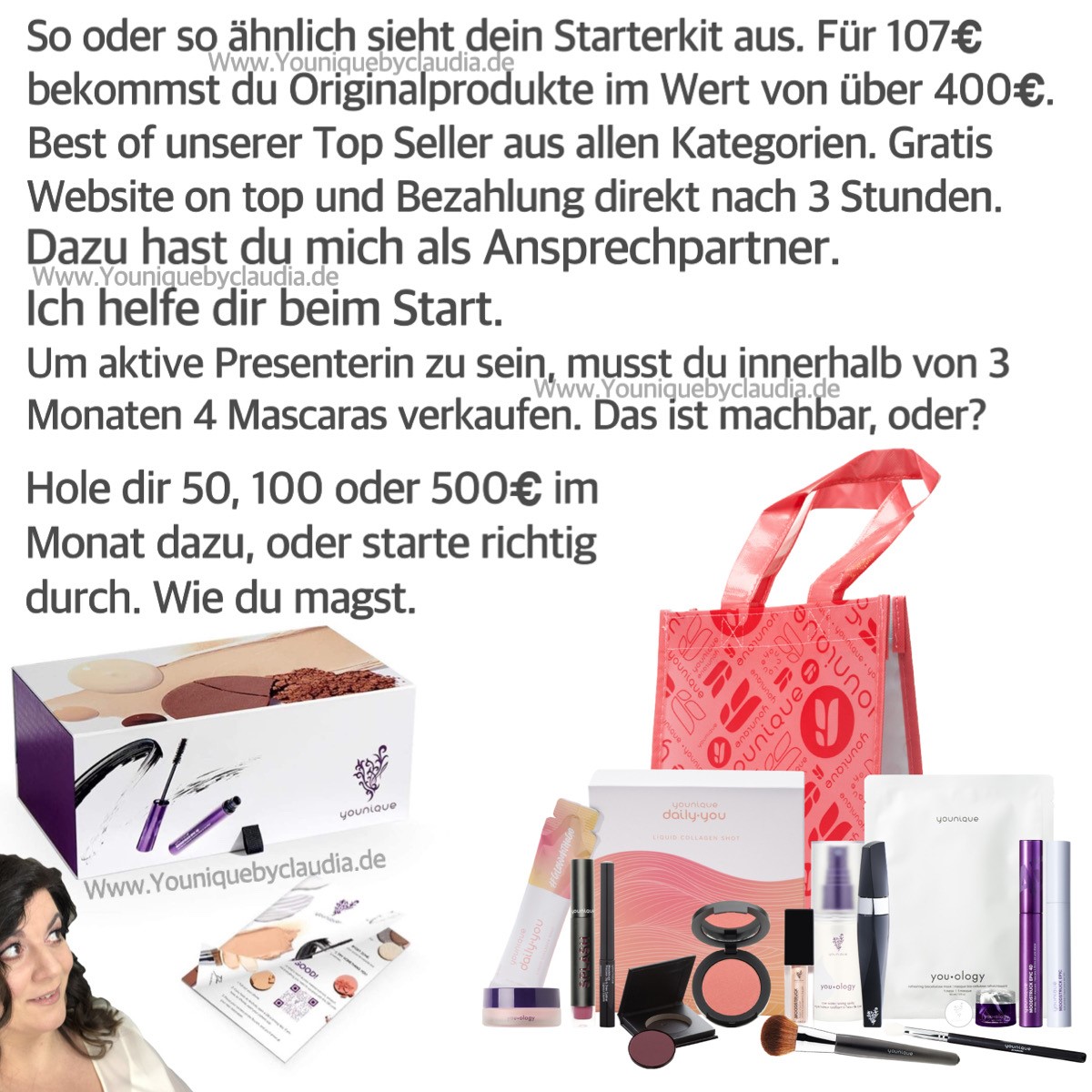 Younique Starterset Oktober 2019